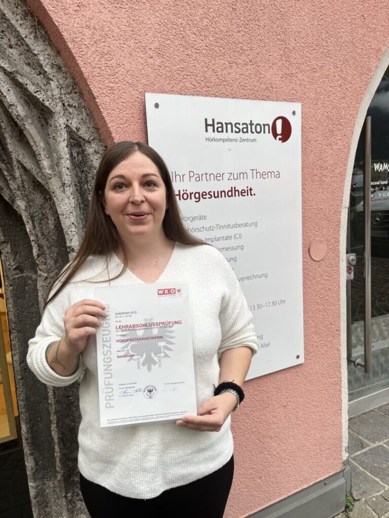 Sandrina KOS bei Hansaton Hörgeräte 04