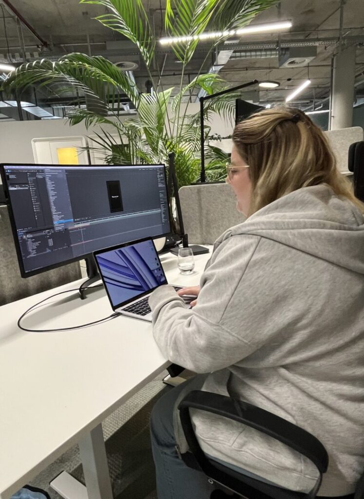 Jacqueline Haaser bei kdg mediascope in Elbigenalp – Ausbildung als Medienfachfrau 02